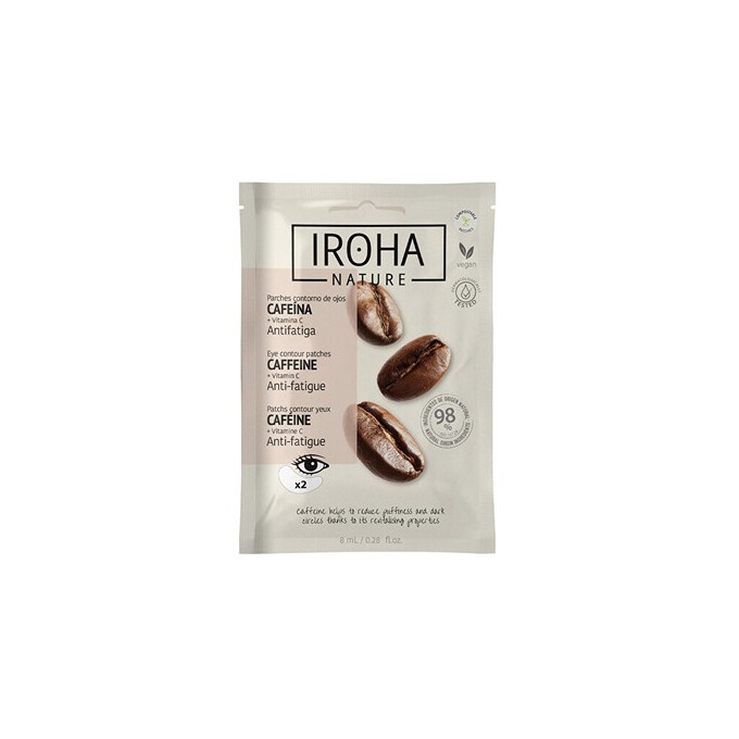 Iroha Caffeine Eye Contour Patches - Polštářky pod oči 8ml
