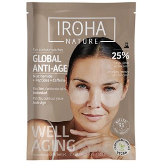 Iroha Eye Contour Patches ( 2 x 8 ml ) - Polštářky pod oči proti stárnutí 8ml