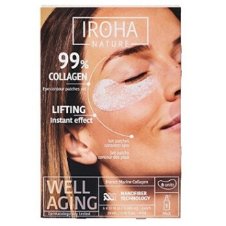 Iroha Eye Contour Patches ( 3 páry ) - Kolagenové polštářky pod oči 20ml