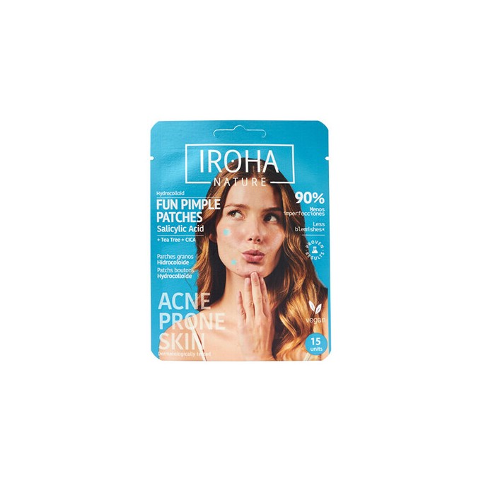 Iroha Fun Pimple Patches - Náplasti na akné ( 15 ks )