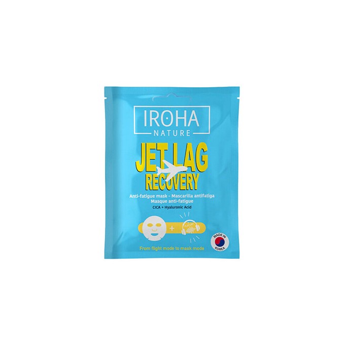 Iroha Jet Lag Recovery Anti-fatigue Mask - Plátýnková maska 20ml