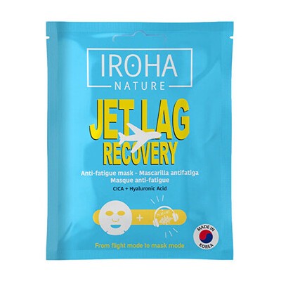 Iroha Jet Lag Recovery Anti-fatigue Mask - Plátýnková maska 20ml