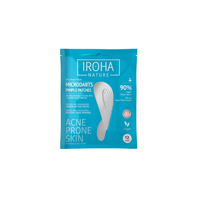 Iroha Microdarts Pimple Patches - Mikrojehličkové náplasti na akné ( 12 ks )