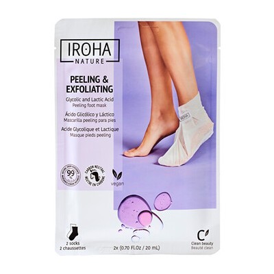 Iroha Peeling Foot Mask ( 1 pár ) - Peelingová a exfoliační maska na nohy