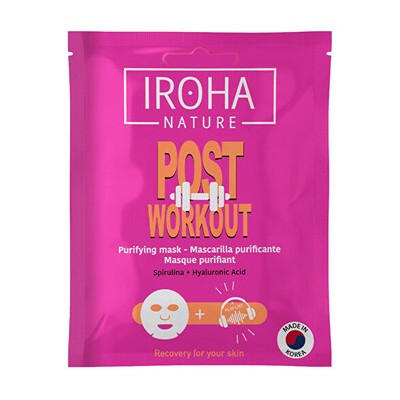 Iroha Post Workout Purifying Mask - Čistící maska 20ml
