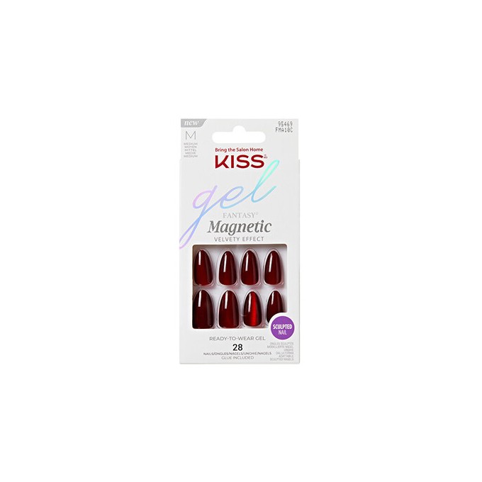 Kiss My Face Gel Fantasy Magnetic BeatBelles - Umělé nehty ( 28 ks )