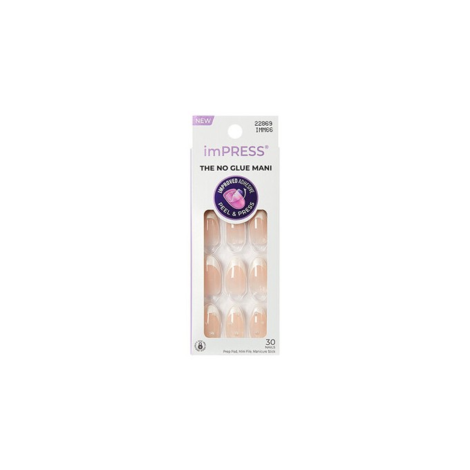 Kiss My Face imPRESS Nails Chills - Samolepicí nehty ( 30 ks )