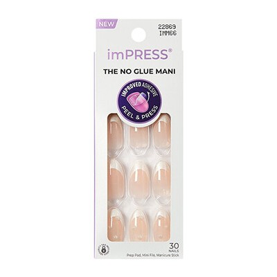 Kiss My Face imPRESS Nails Chills - Samolepicí nehty ( 30 ks )