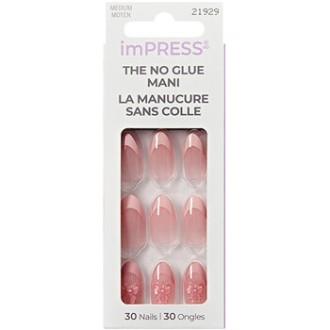 Kiss My Face imPRESS Nails Glow Muse - Samolepicí nehty ( 30 ks )