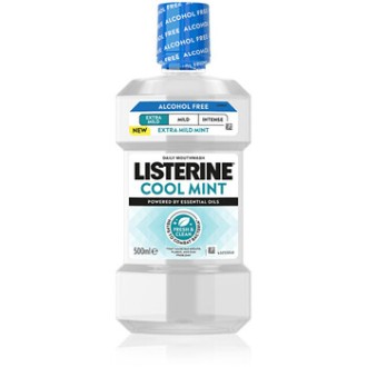 Listerine Cool Mint Extra Mild Mouthwash - Ústní voda 500ml