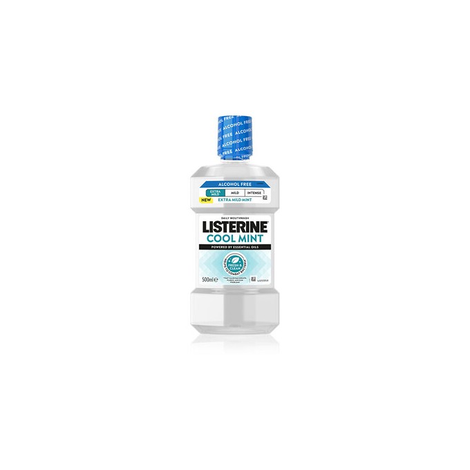 Listerine Cool Mint Extra Mild Mouthwash - Ústní voda 500ml