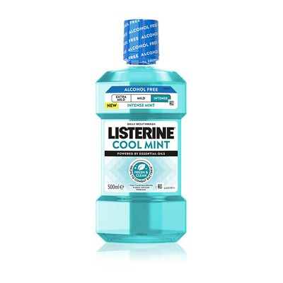 Listerine Cool Mint Intense Mouthwash - Ústní voda 1000ml