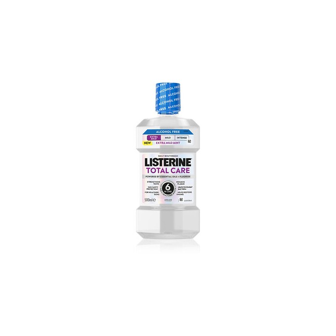 Listerine Total Care Extra Mild Mouthwash - Ústní voda 500ml