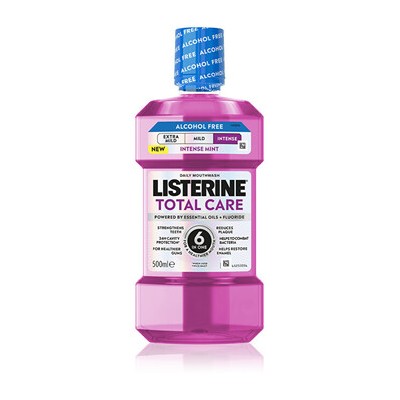 Listerine Total Care Intense Mouthwash - Ústní voda 500ml