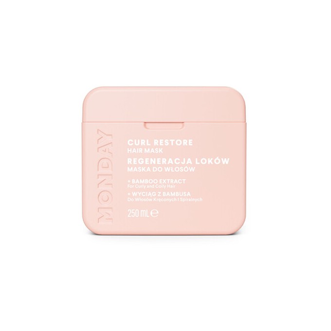 Monday Curl Restore Mask - Maska pro kudrnaté a vlnité vlasy 250ml