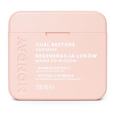 Monday Curl Restore Mask - Maska pro kudrnaté a vlnité vlasy 250ml