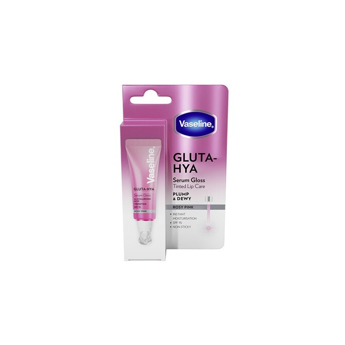 Vaseline Gluta-Hya Serum Gloss - Sérum na rty 10 ml Cherry Crush