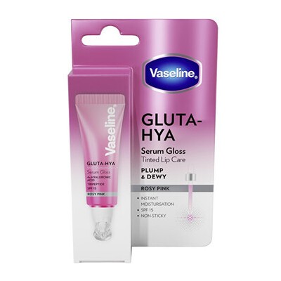 Vaseline Gluta-Hya Serum Gloss - Sérum na rty 10 ml Cherry Crush