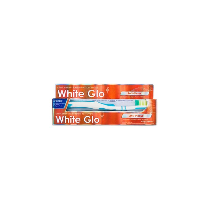 White Glo Antiplak Toothpaste - Zubní pasta 150.0g
