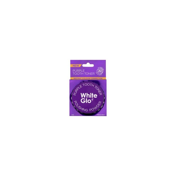 White Glo Purple Tooth Toner Polishing Powder 30.0g