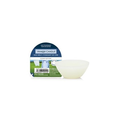Yankee Candle Clean Cotton Wax Melt - Aromatic wax for aroma lamps 22.0g
