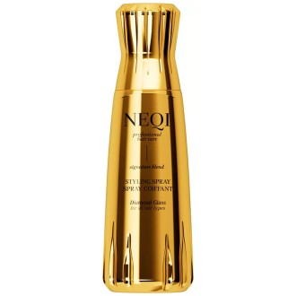 NEQI Diamond Glass Styling Spray - formavimo purškalas plaukams blizgesiui, 180 ml