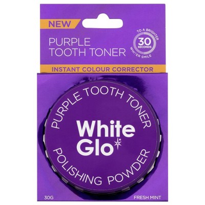 White Glo Purple Tooth Toner Polishing Powder 30.0g