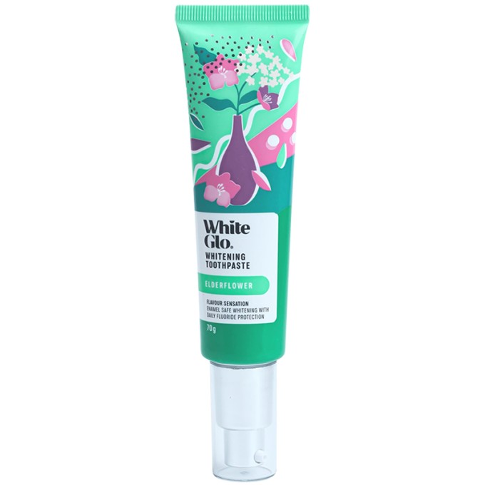 White Glo Elderflower Whitening Toothpaste - Zubní pasta 70.0g