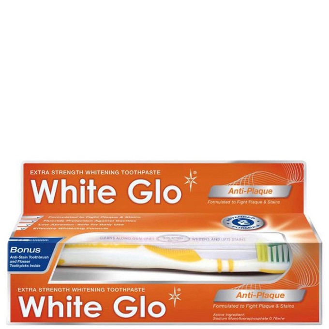 White Glo Antiplak Toothpaste - Zubní pasta 150.0g