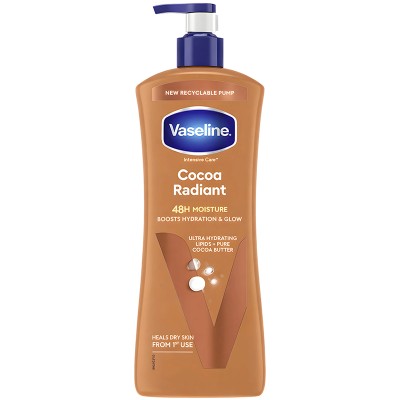 Vaseline Cocoa Radiant Body Lotion - Rozjasnující tělové mléko 600ml