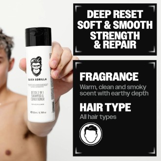 Slick Gorilla Daily Shampoo & Conditioner - Šampon a kondicionér 2v1 2 2