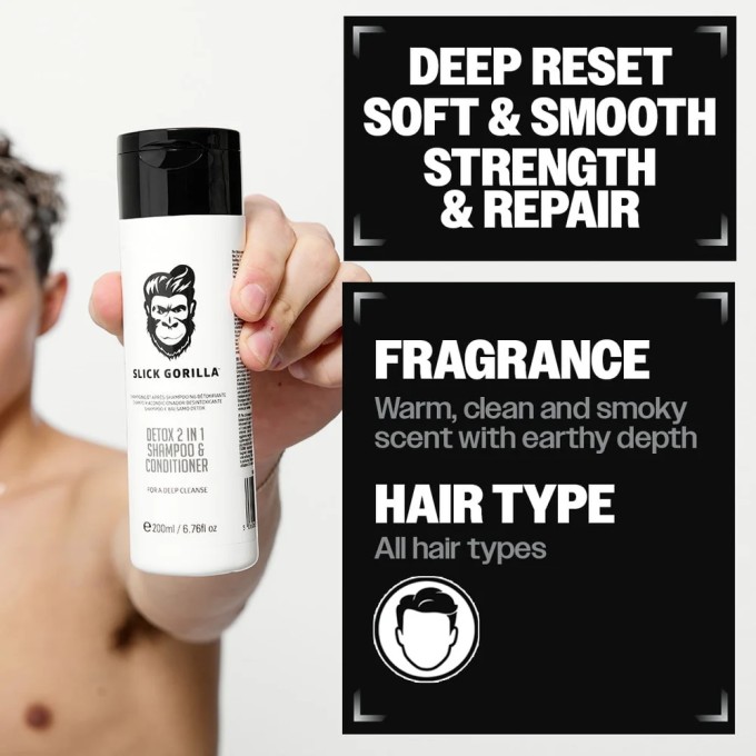 Slick Gorilla Daily Shampoo & Conditioner - Šampon a kondicionér 2v1 2