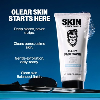 Slick Gorilla Daily Face Wash - Čisticí gel 100ml