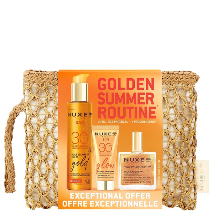 Nuxe Golden Summer Routine Set - Dárková sada