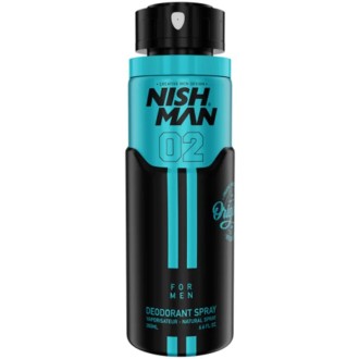 Nishman 02 Deodorant Spray - Deodorant s rozprašovačem 200ml