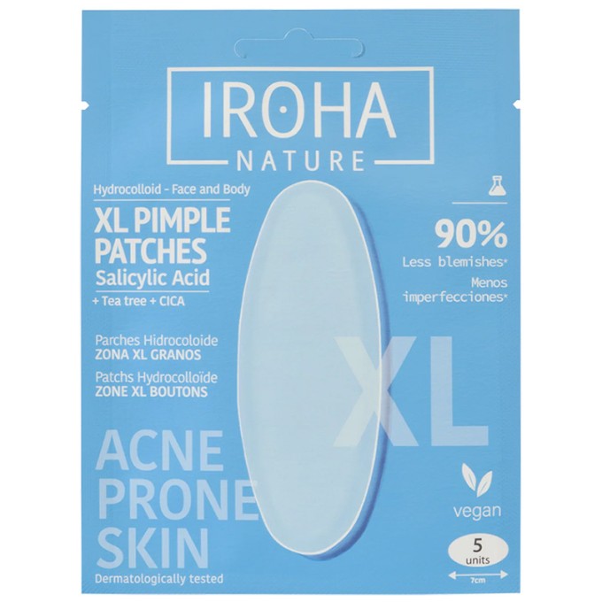 Iroha XL Pimple Patches - Extra velké náplasti na akné ( 5 ks )