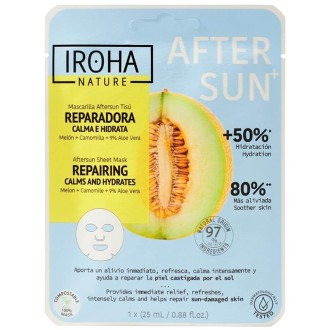 Iroha Repairing Aftersun Face Sheet Mask - Regenerační maska 25ml