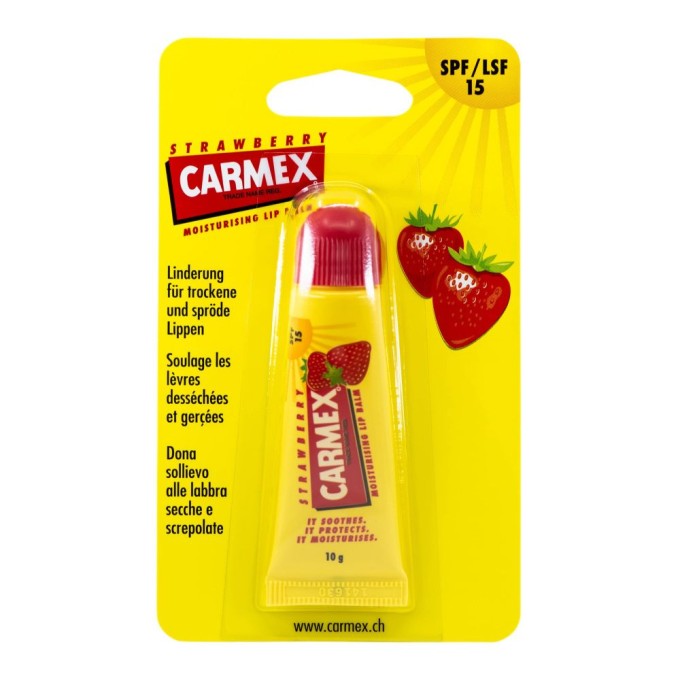 Carmex Strawberry Lip Balm - Lip balm 4 g 10.0g