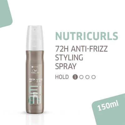 Wella Professional Eimi Nutricurls Fresh Up 72h Anti-Frizz Spray - plaukų purškiklis su apsauga nuo