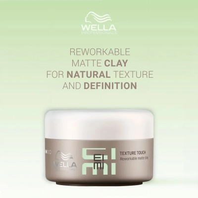 Wella Professional EIMI Texture Touch - matinio efekto plaukų modeliavimo molis, 75 ml