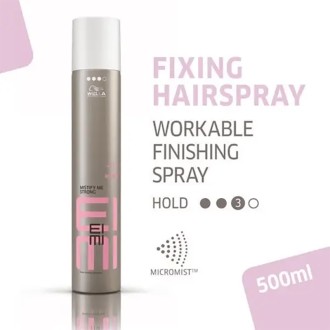 Wella Professional EIMI Mistify Me Strong Hairspray - stiprios fiksacijos plaukų lakas, 500 ml 2