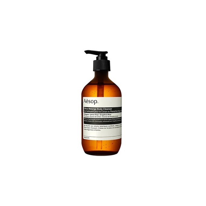 Aesop Citrus Melange Body Cleanser - Jemný čisticí tělový gel s citrusovou vůní 500 ml 0ml s pumpičkou