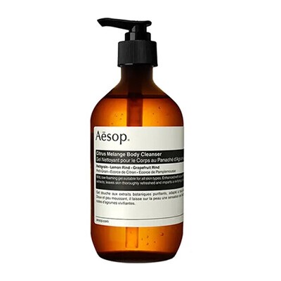 Aesop Citrus Melange Body Cleanser - Jemný čisticí tělový gel s citrusovou vůní 500 ml 0ml s pumpičkou