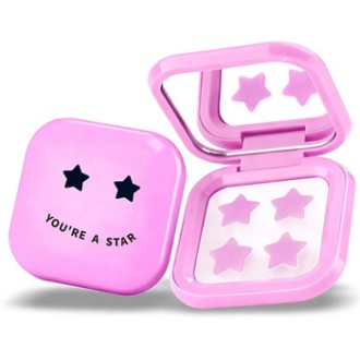 Biov ne Pimple Star Patches & Mirror Case - Sada růžových náplastí ( 32 ks )