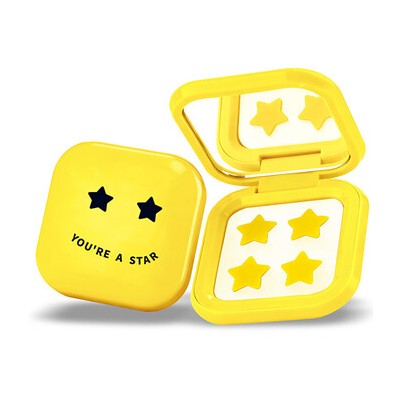 Biov ne Pimple Star Patches & Mirror Case - Sada žlutých náplastí ( 32 ks )
