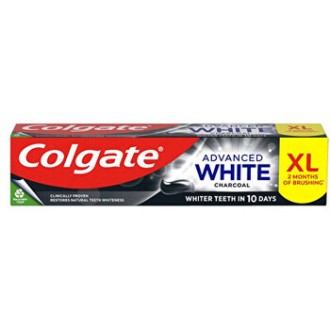Colgate Advanced White Charcoal XXL Toothpaste - Zubní pasta 125ml
