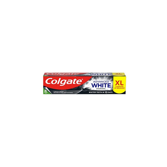 Colgate Advanced White Charcoal XXL Toothpaste - Zubní pasta 125ml