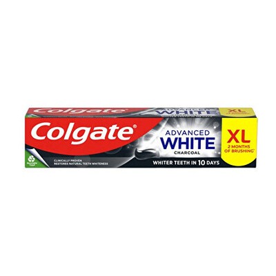 Colgate Advanced White Charcoal XXL Toothpaste - Zubní pasta 125ml
