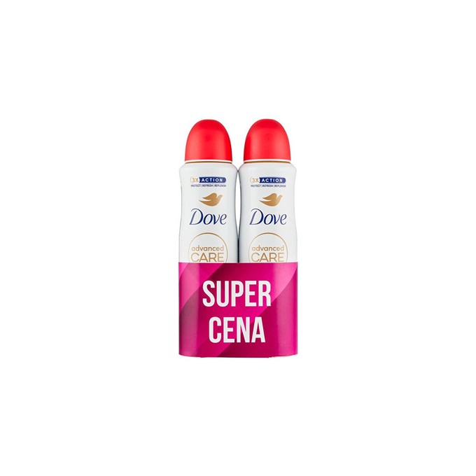 Dove Advaced Care Peach Duo - Sada antiperspirantů 150ml
