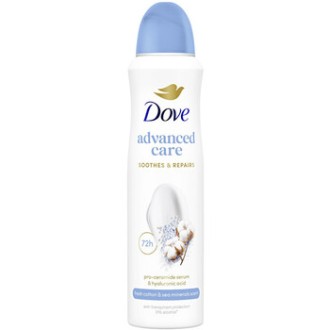 Dove Advanced Care Fresh Cotton & Sea Minerals Antiperspirant - Antiperspirant ve spreji 150ml